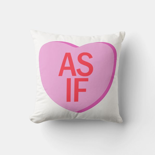 Coussin Coeur de bonbons - COMME SI (Recto)