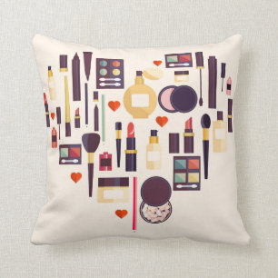 Coussin Coeur de Comestics