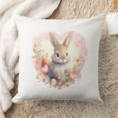 Coussin Coeur lapin bébé (Couverture)