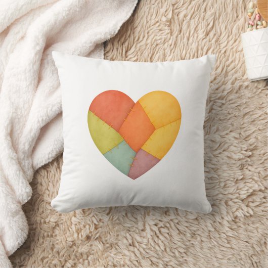 Coussin Coeur Mosiac (Couverture)