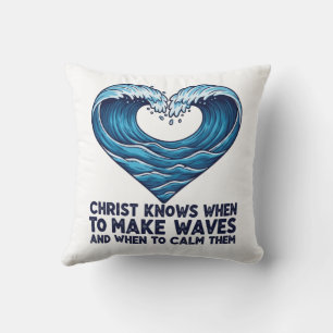 Coussin Coeur océanique : Sagesse divine