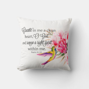 Coussin Cœur pur