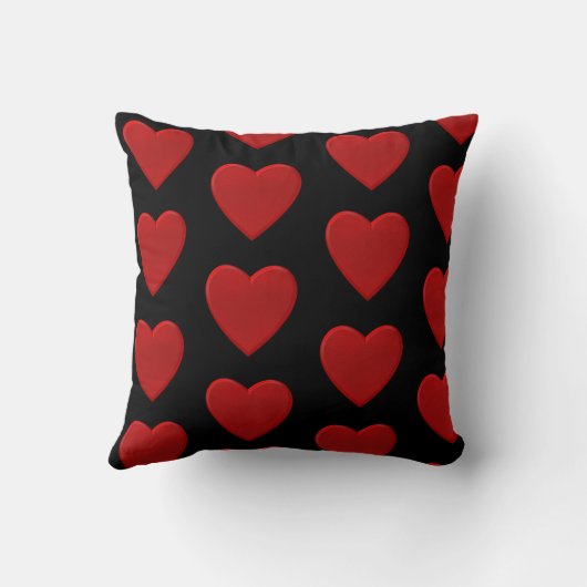 Coussin Cœur Rouge (Verso)