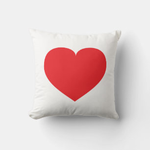 Coussin Coeur rouge