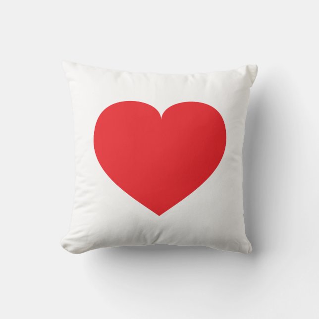 Coussin Coeur rouge (Recto)