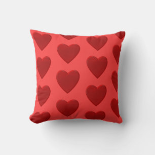 Coussin Coeur rouge