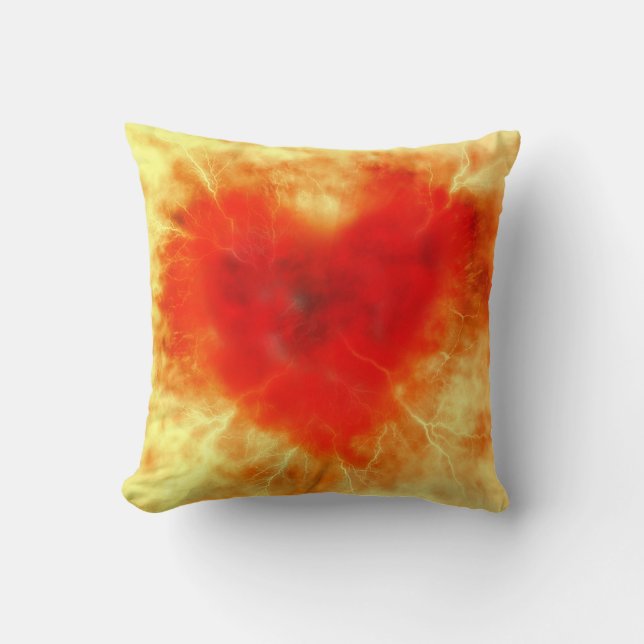 Coussin Coeur trouble (Recto)