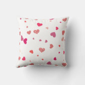 Coussin Coeurs - amour (Verso)