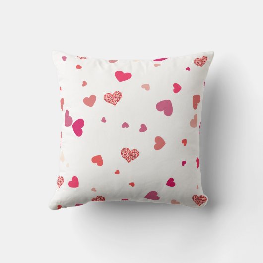 Coussin Coeurs - amour (Verso)