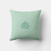 Coussin Cœurs cherchant le Seigneur chrétien (Verso)