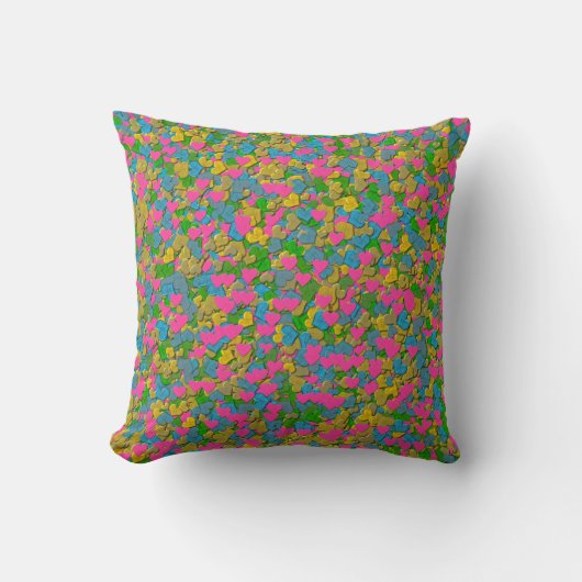 Coussin Coeurs Confetti JETER PILLOW (Recto)
