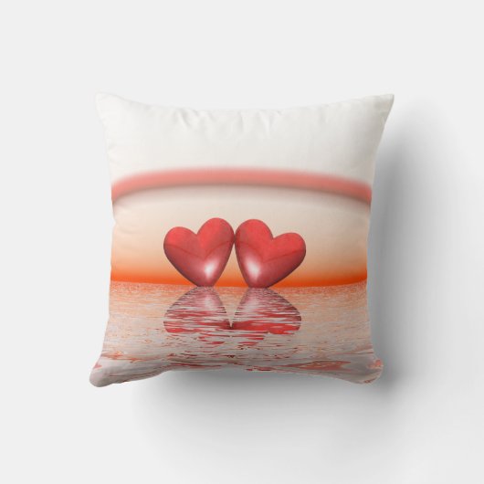 Coussin Coeurs coralliens du 35e anniversaire (Verso)