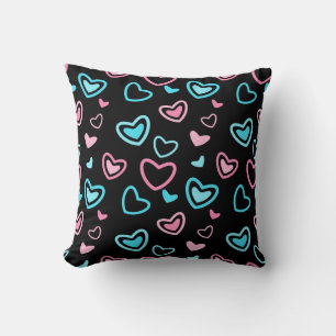 Coussin Coeurs d'amour