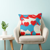 Coussin Coeurs d'amour (Chaise)