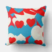 Coussin Coeurs d'amour (Recto)