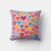Coussin Coeurs de la Saint Valentin (Recto)