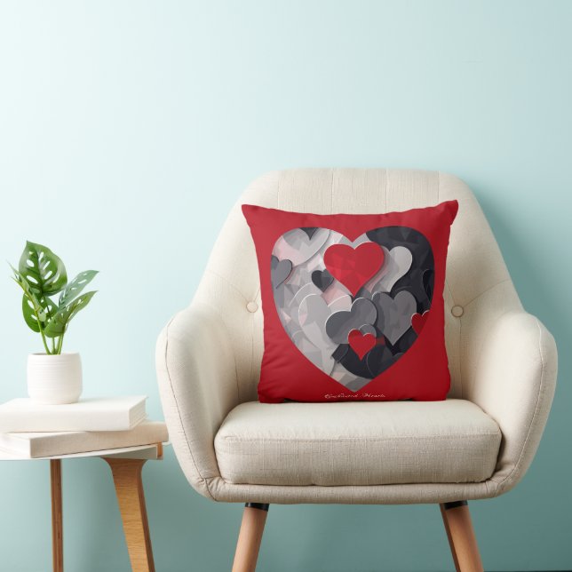 Coussin Coeurs enchantés (Chaise)