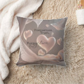 Coussin Coeurs et larmes 3D éthériques : Douceur flottante (Couverture)