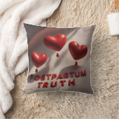 Coussin Coeurs et larmes flottants 3D : équilibre de l'émo (Couverture)