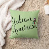 Coussin Coeurs italiens américains entrelacés (Couverture)