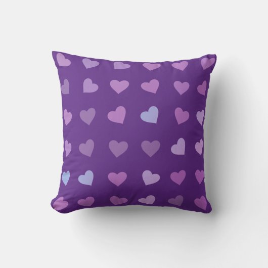 COUSSIN COEURS PASTEL PURPLE (Recto)
