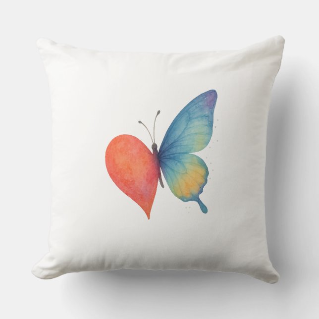 Coussin Coeurs retournés (Recto)