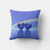 Coussin Coeurs saphirs du 45e anniversaire (Verso)