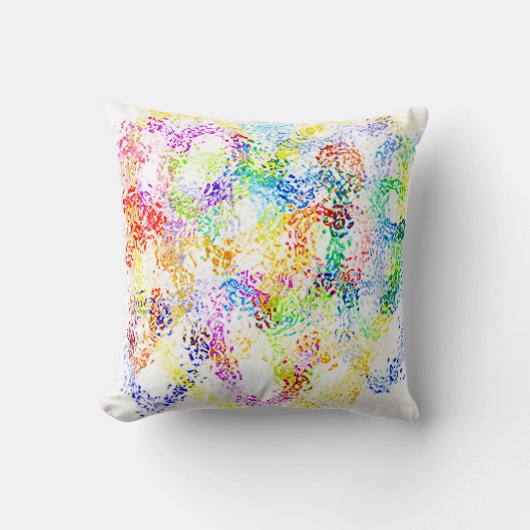 Coussin Coeurs sous verre (Recto)