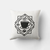 Coussin Coffee Emblem Pillow (Verso)