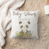 Coussin Cojín Baby Shower Panda (Couverture)