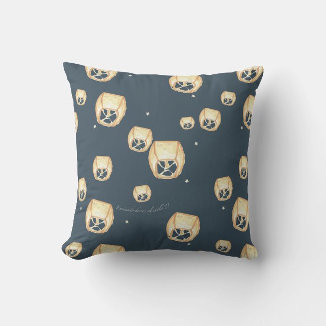Coussin Cojín con globos de luz (Recto)