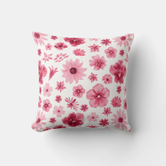 Coussin cojin flores