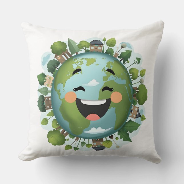 Coussin Cojin world  (Recto)
