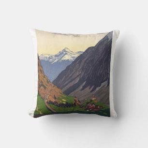 Coussin Col du Saint-Gothard col de montagne dans les Alpe