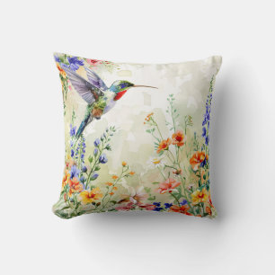 Coussin Colibri