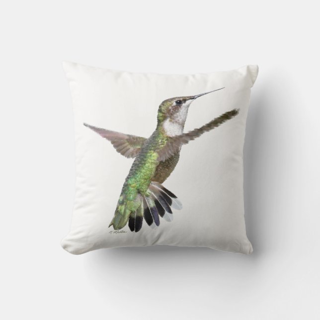 Coussin Colibri de Berylline (Recto)