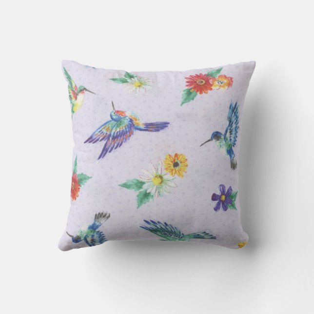 Coussin Colibri gracieux (Verso)