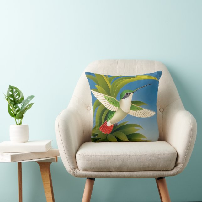 Coussin Colibri Moderne (Chaise)