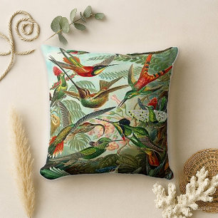 Coussin Colibris de Trochilidae de Haeckel