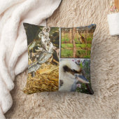 Coussin Collage de la faune australienne, (Couverture)