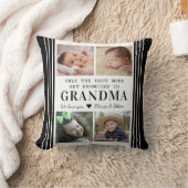 Coussin Collage De Photos De Grandma 4 Grandchildren (Couverture)
