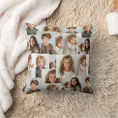 Coussin Collage de photos de petits-enfants (Couverture)