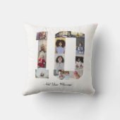 Coussin Collage de photos numéro 10 (Verso)