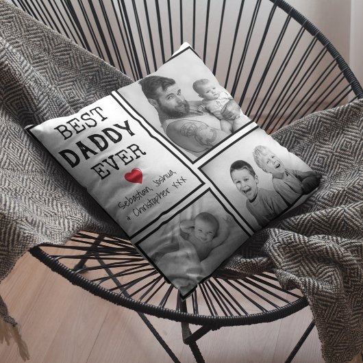 Coussin Collage de photos | Personnalisé