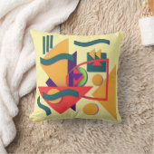 Coussin Collage géométrique (Couverture)