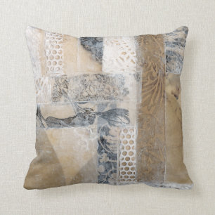 Coussin Collage I de dentelle