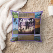 Coussin Collage photo de Oahu, Hawaii (Couverture)