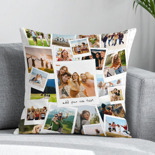 Coussin Collage photo du album photo moderne 21 photo