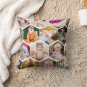 Coussin Collage photo Hexagon (Couverture)