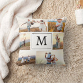 Coussin Collage Photo Moderne (Couverture)